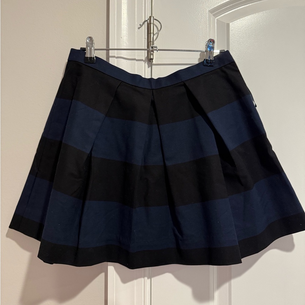 NWT GAP Navy and Black Striped Women's Skirt